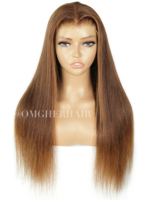 Pre-Everything Yaki Straight HD Lace Glueless New Clean