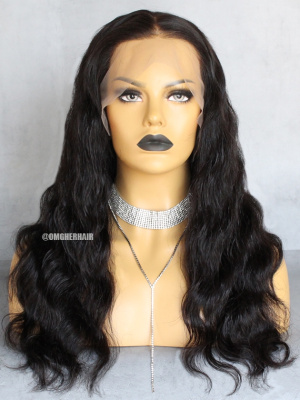  13x4 Lace Frontal Wig Body Wave Pre-Plucked Hairline [IKW02]