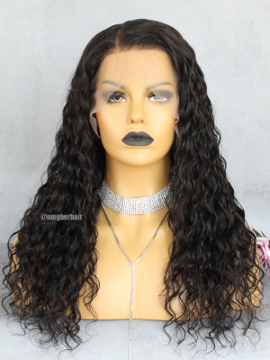  Skin Melting Loose Curly 13x4 Lace Frontal Wig [IKW08]
