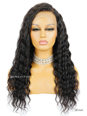 Natural Wave 360 Lace Wig Indian Remy Human Hair Pre-Plucked Hairline [CLW14]