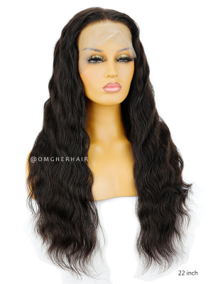 4.5in Parting Lace Front Wigs Body Wave Indian Remy Human Hair [ILW42]
