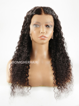 4.5in Parting 20'' 130% Density Curly Lace Front Wig [CS138]