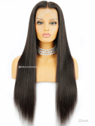 Transparent Lace Color 13X4 Silky Straight 150% Density  Lace Front  Wig  [ILW41S]