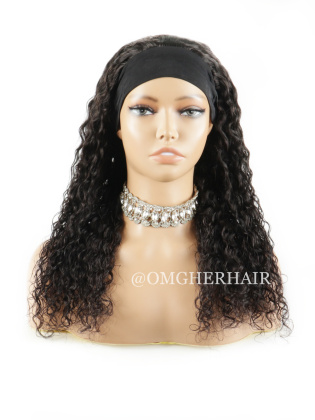 18 Inches Wear And Go Curly Headband Wig [CS102]