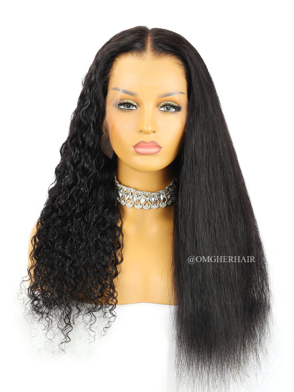 3in 1 Wet & Wavy 6'' Parting HD Lace Wig Clean Bleached Hairline Indian Hair  [ILW70]