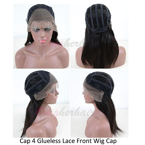 Glueless lace front wig cap 