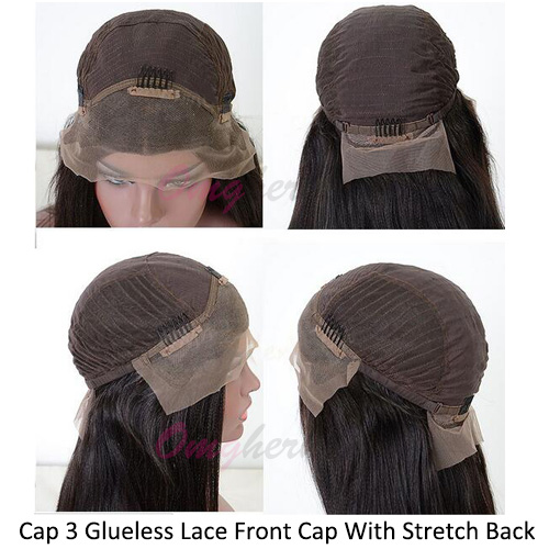 Glueless lace front wig cap 