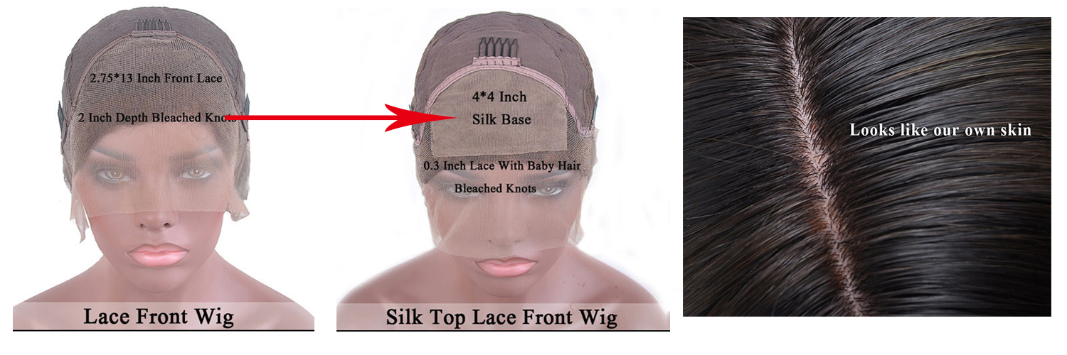 Glueless lace front wig cap